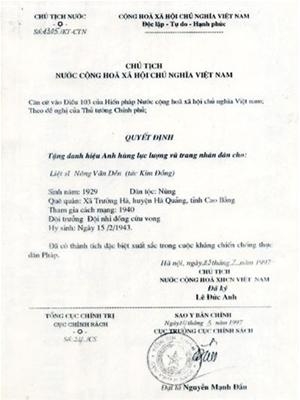 Kim Đồng là người Tày hay Nùng?