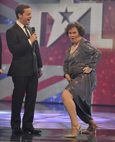 Sau cuộc thi, Susan Boyle phải nhập viện