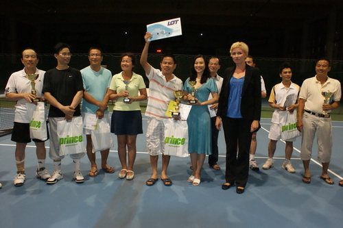 Chùm ảnh giải quần vợt TAVIP OPEN 2010