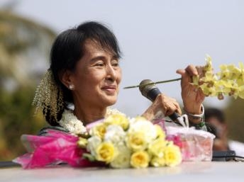 Mandalay: Người dân Miến Điện đón mừng bà Aung San Suu Kyi