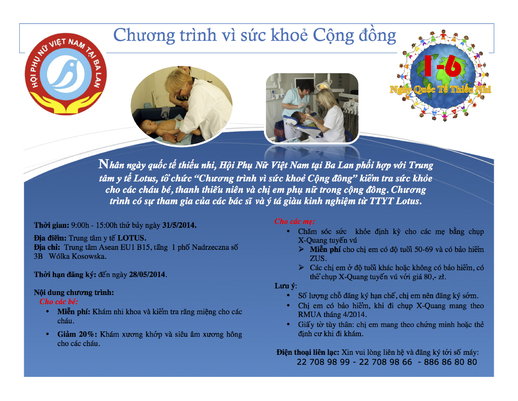 Chương trình “Vì sức khoẻ Cộng đồng”