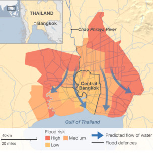 Bangkok gấp rút chạy đua chống lũ