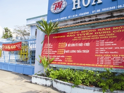 Doanh nghiệp 'khát' công nhân sau Tết